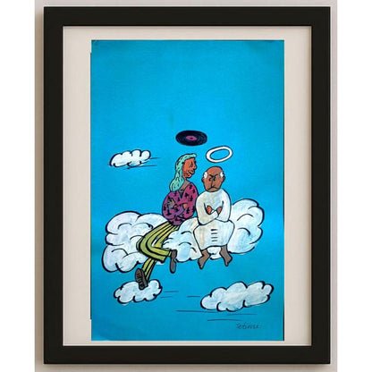 Michael Tetievski 29x21cm Orijinal Karikatür BOD02247