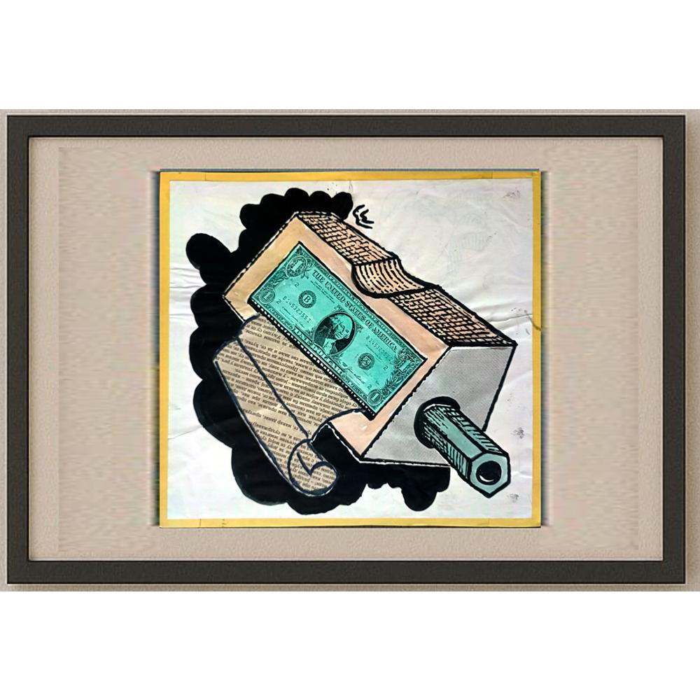 Mileta Miloradovic 24x21cm Orijinal Karikatür BOD02250