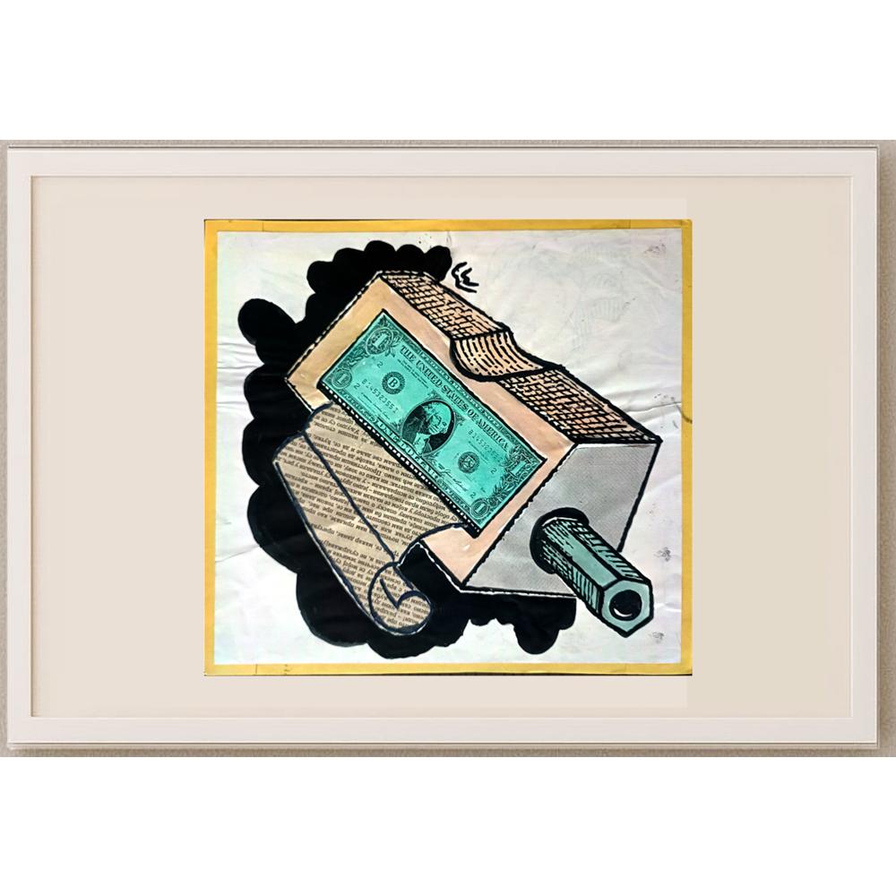 Mileta Miloradovic 24x21cm Orijinal Karikatür BOD02250