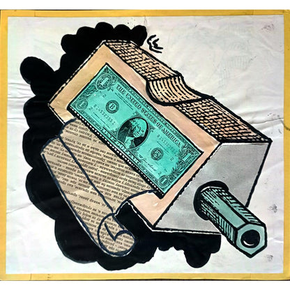 Mileta Miloradovic 24x21cm Orijinal Karikatür BOD02250