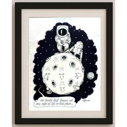 Hjans 35x25cm Orijinal Karikatür BOD02256