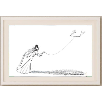 Mehdi Divandari 29x21cm Orijinal Karikatür BOD02264