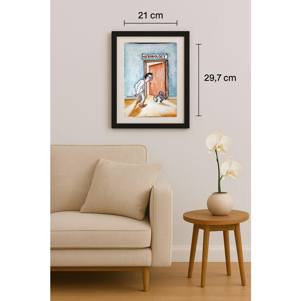 Igor Revyakin 29x21cm Orijinal Karikatür BOD02266