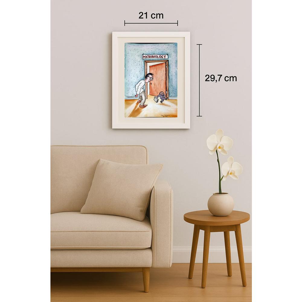 Igor Revyakin 29x21cm Orijinal Karikatür BOD02266
