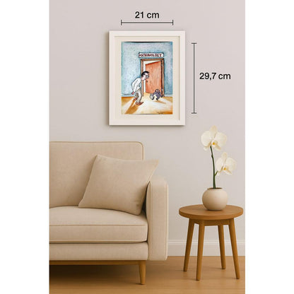 Igor Revyakin 29x21cm Orijinal Karikatür BOD02266