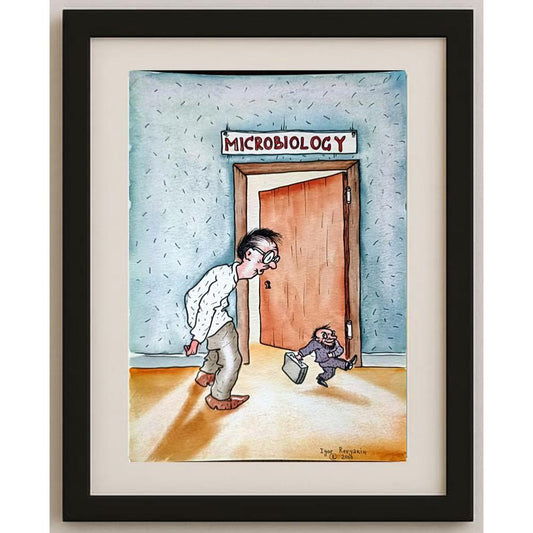 Igor Revyakin 29x21cm Orijinal Karikatür BOD02266