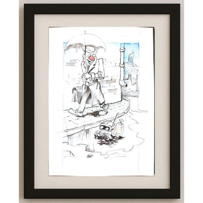 İliytcho Alexiev 29x21cm Orijinal Karikatür BOD02268