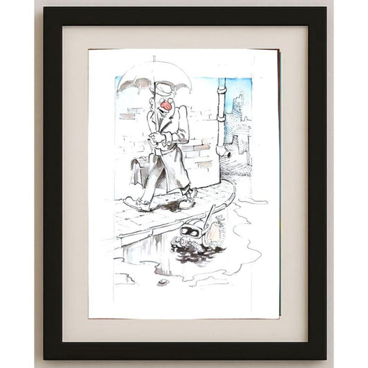 İliytcho Alexiev 29x21cm Orijinal Karikatür BOD02268