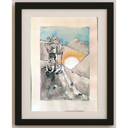 İliytcho Alexiev 29x21cm Orijinal Karikatür BOD02270