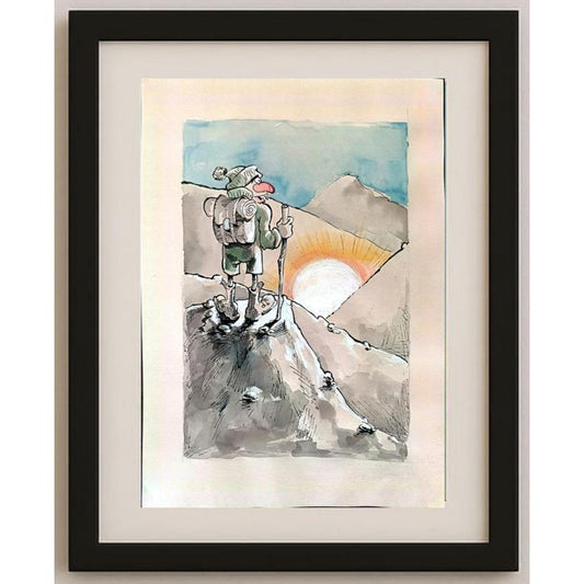 İliytcho Alexiev 29x21cm Orijinal Karikatür BOD02270