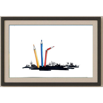 Mathye Dre 29x21cm Orijinal Karikatür BOD02282