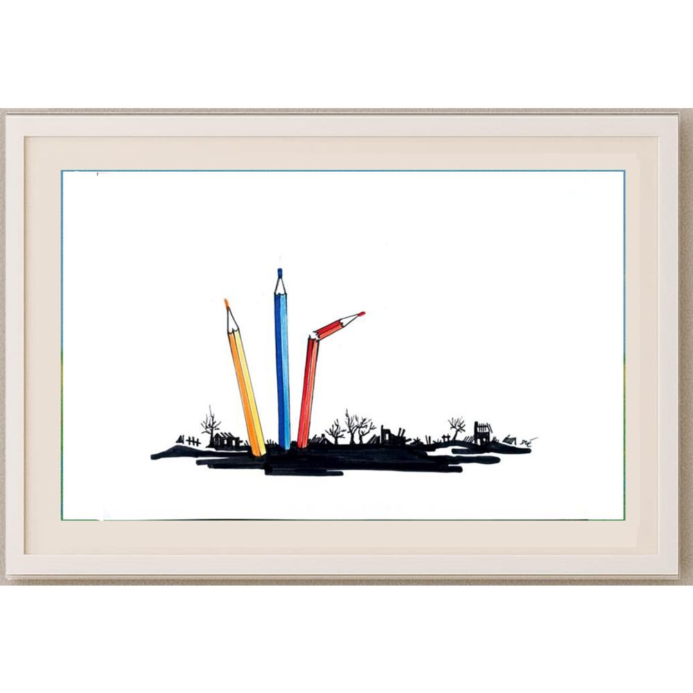 Mathye Dre 29x21cm Orijinal Karikatür BOD02282