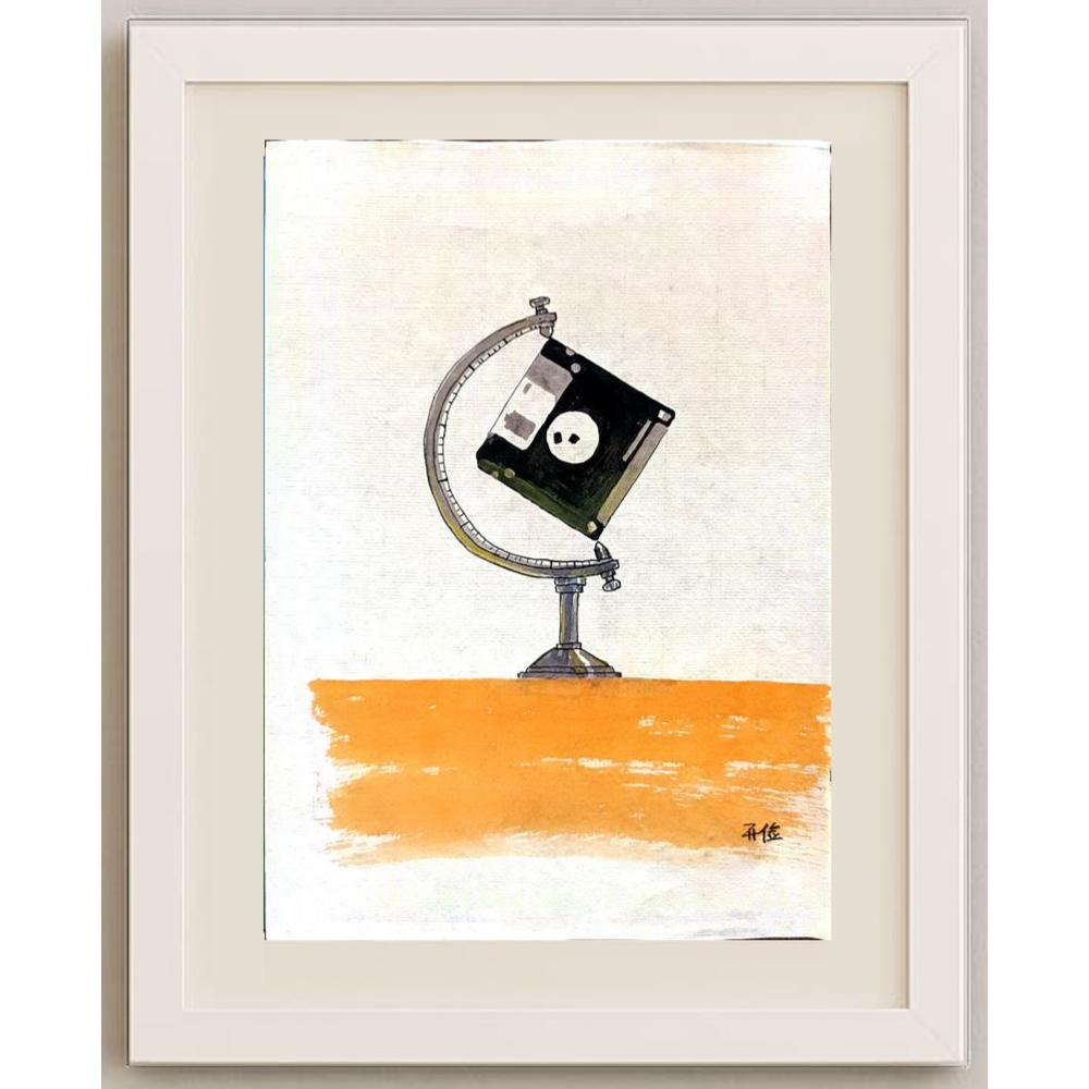 Tao Kaijan 29x21cm Orijinal Karikatür BOD02299