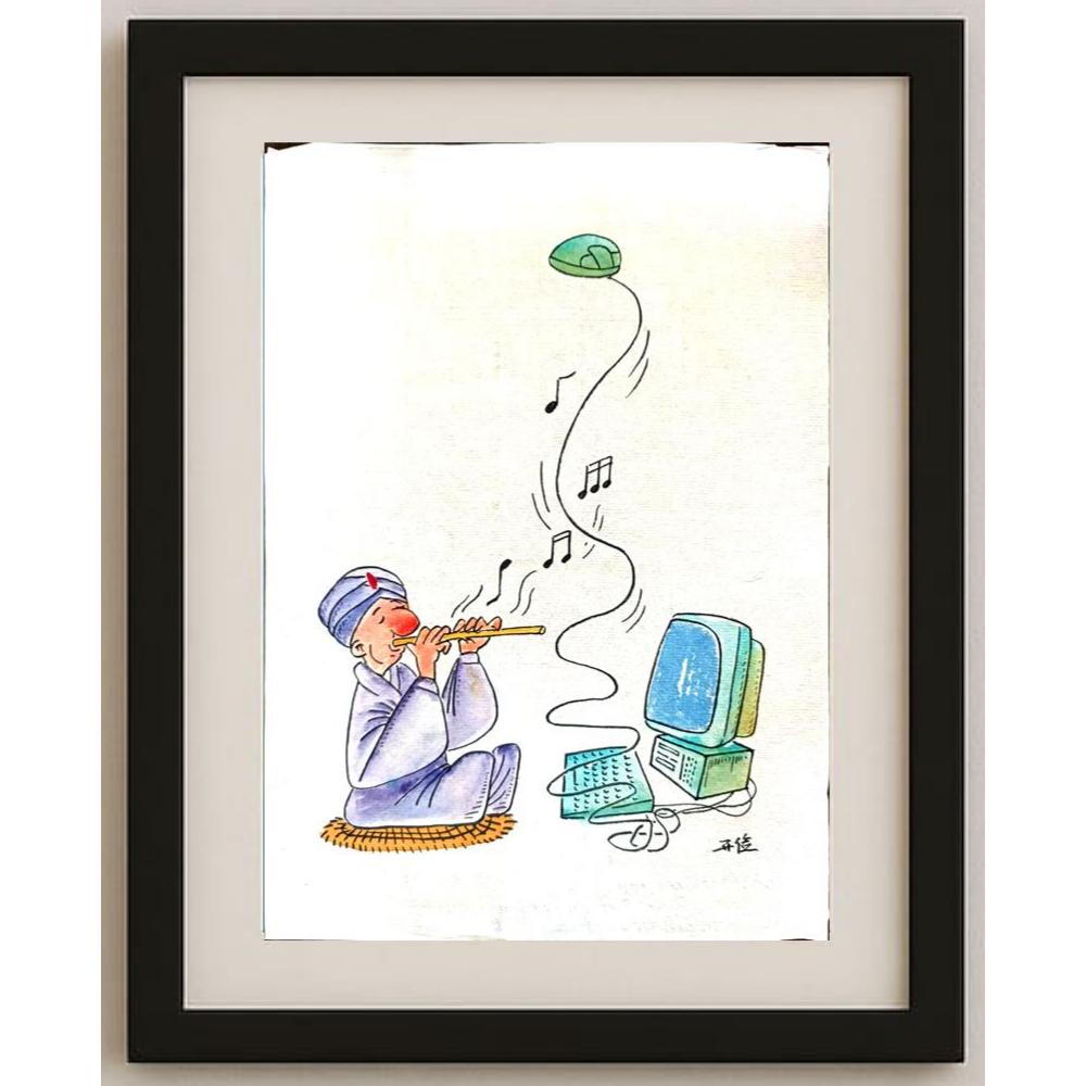 Tao Kaijan 29x21cm Orijinal Karikatür BOD02301