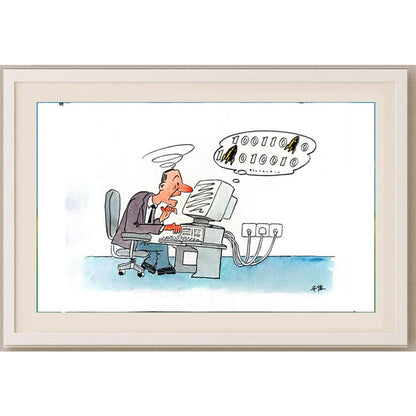 Tao Kaijan 29x21cm Orijinal Karikatür BOD02302
