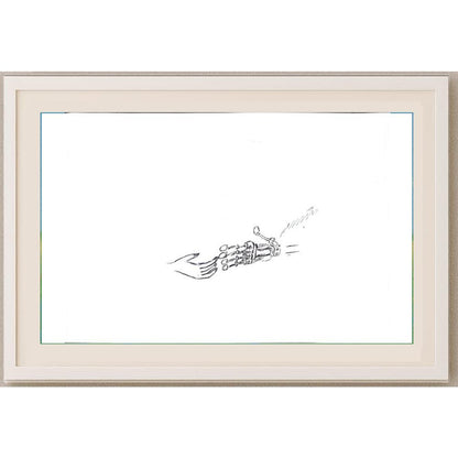 Hosseini Kazem 29x21cm Orijinal Karikatür BOD02318