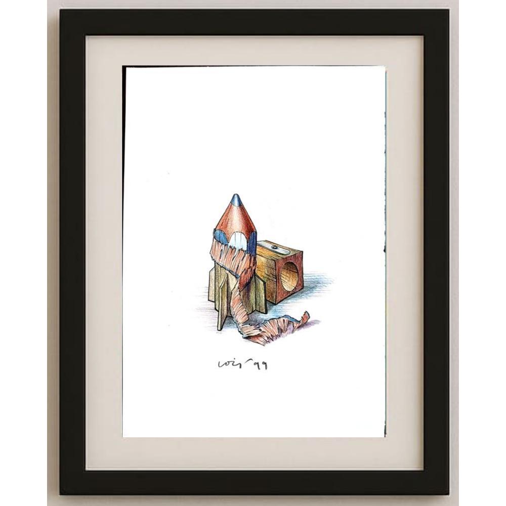 François Veldeman 29x21cm Orijinal Karikatür BOD02320