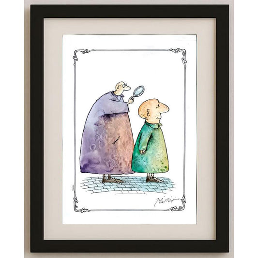 Licurici George 29x21cm Orijinal Karikatür BOD02322