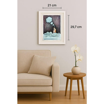 Zhang Fang 29x21cm Orijinal Karikatür BOD02328