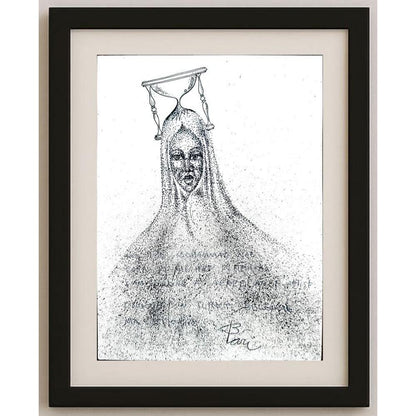 Pari Mohammad Nabi 29x21cm Orijinal Karikatür BOD02342
