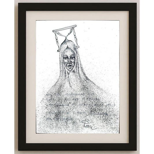 Pari Mohammad Nabi 29x21cm Orijinal Karikatür BOD02342