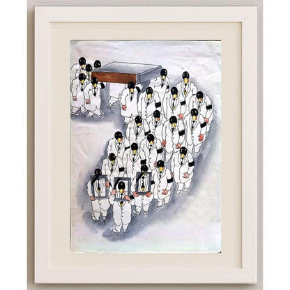 Sun Shen Ying 33x21cm Orijinal Karikatür BOD02353