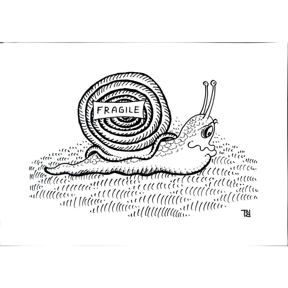 Tomislav Ozanic 29x21cm Orijinal Karikatür BOD02358