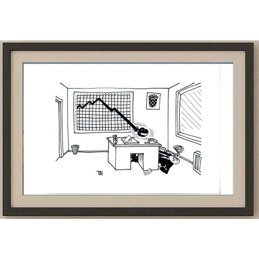 Tomislav Ozanic 29x21cm Orijinal Karikatür BOD02359
