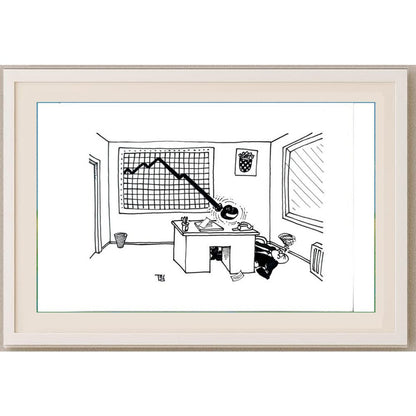 Tomislav Ozanic 29x21cm Orijinal Karikatür BOD02359