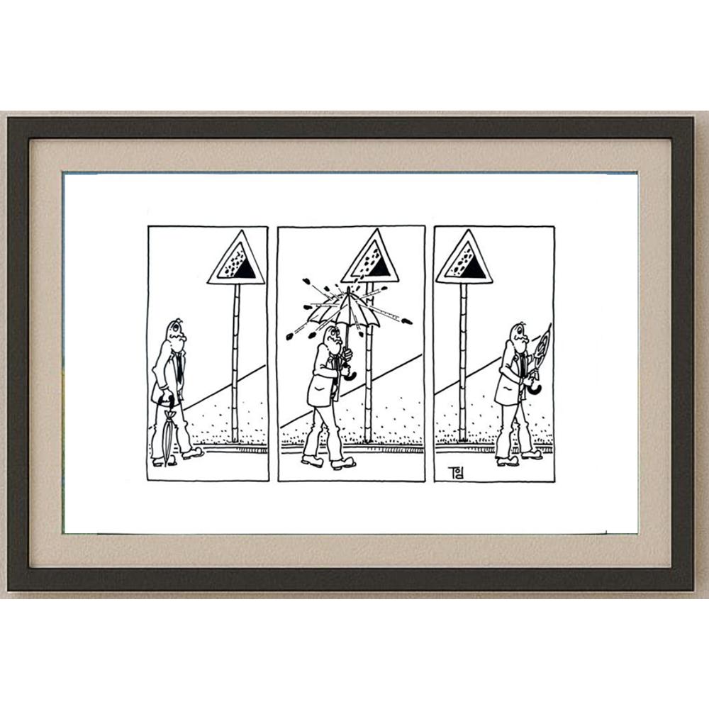 Tomislav Ozanic 29x21cm Orijinal Karikatür BOD02360
