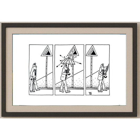 Tomislav Ozanic 29x21cm Orijinal Karikatür BOD02360