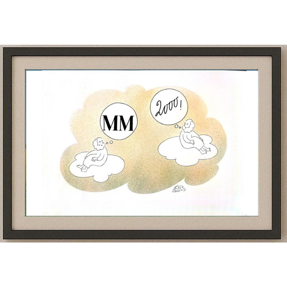 Vitalij Koryako 29x21cm Orijinal Karikatür BOD02380