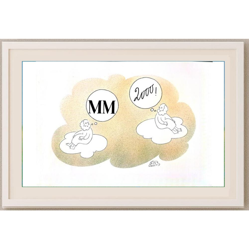 Vitalij Koryako 29x21cm Orijinal Karikatür BOD02380