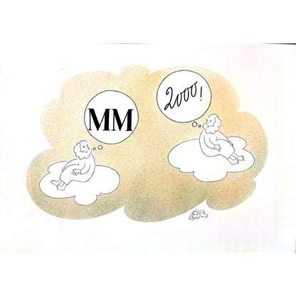 Vitalij Koryako 29x21cm Orijinal Karikatür BOD02380