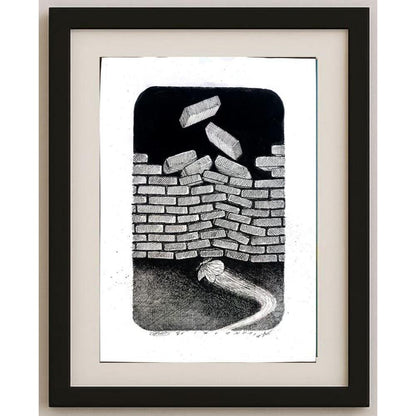 Ali Divandari 29x21cm Orijinal Karikatür BOD02381