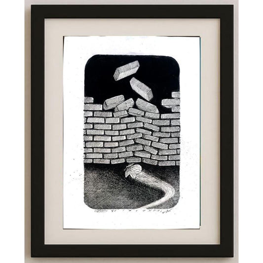Ali Divandari 29x21cm Orijinal Karikatür BOD02381