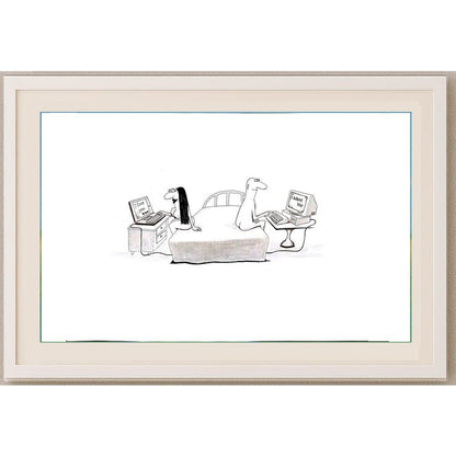 Zdravko Beshendgiev 49x35cm Orijinal Karikatür BOD02408