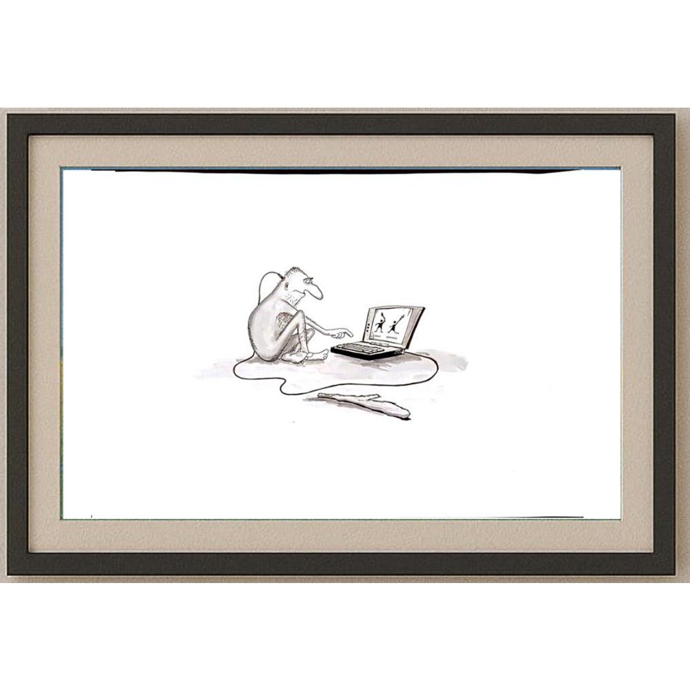 Zdravko Beshendgiev 49x35cm Orijinal Karikatür BOD02409