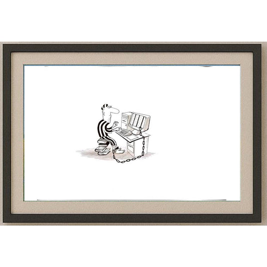 Zdravko Beshendgiev 49x35cm Orijinal Karikatür BOD02410