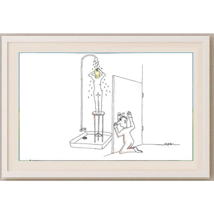 Çağlar Gözüaçık 35x25cm Orijinal Karikatür BOD02477