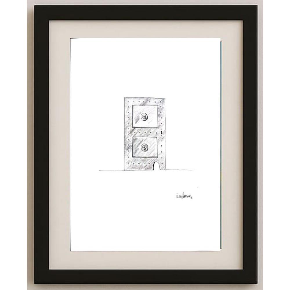 Ünsal Bahtiyar 35x25cm Orijinal Karikatür BOD02480