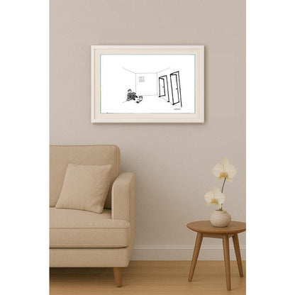 Ünsal Bahtiyar 35x25cm Orijinal Karikatür BOD02481