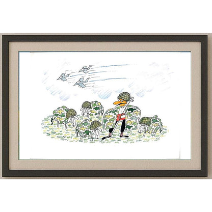 Dechko Nikolov 29x21cm Orijinal Karikatür BOD02497