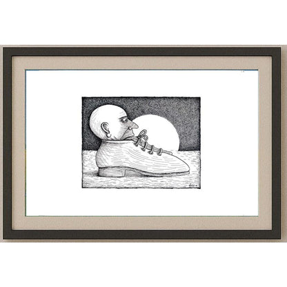 Jano Valter 43x30cm Orijinal Karikatür BOD02508