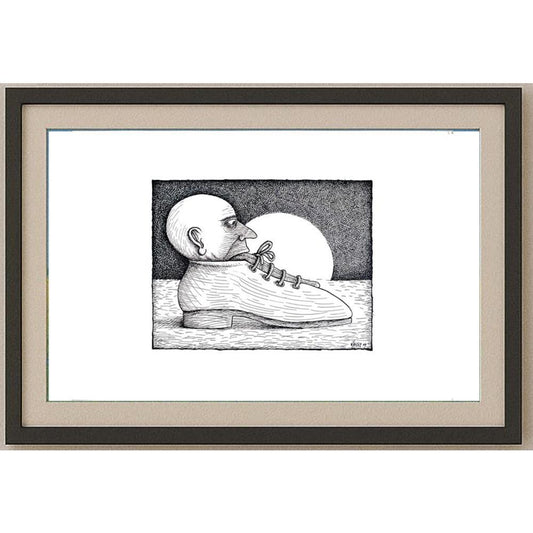 Jano Valter 43x30cm Orijinal Karikatür BOD02508