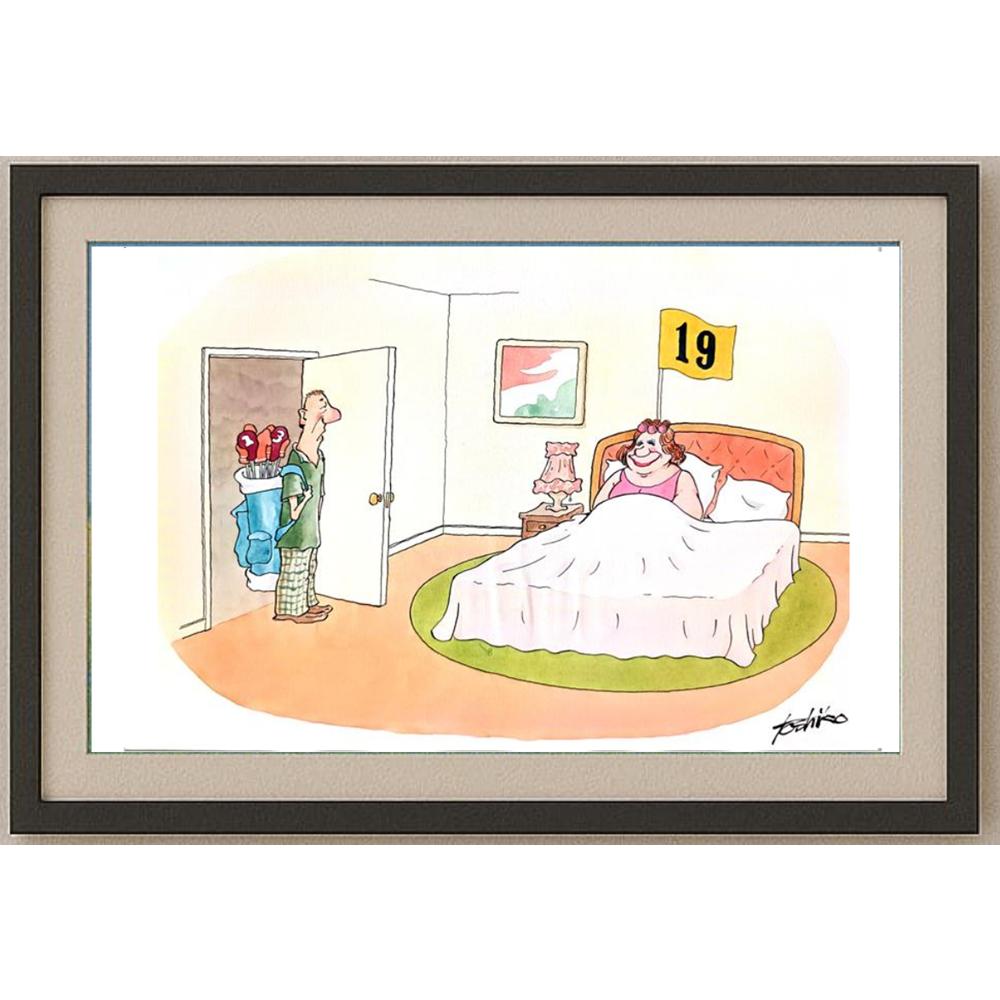 Toshiko Nishida 29x21cm Orijinal Karikatür BOD02512