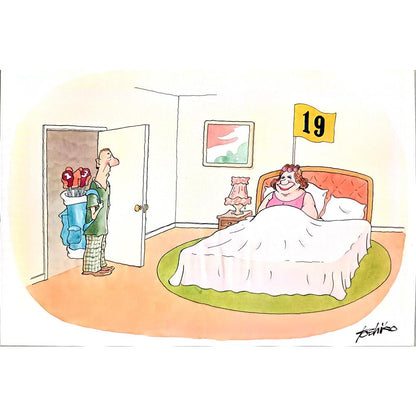 Toshiko Nishida 29x21cm Orijinal Karikatür BOD02512