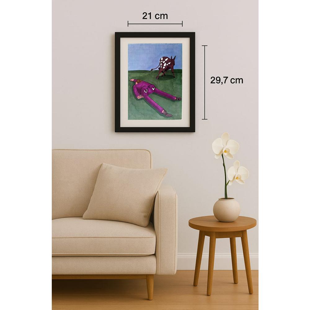 Sahrap Yousefi 29x21cm Orijinal Karikatür BOD02514