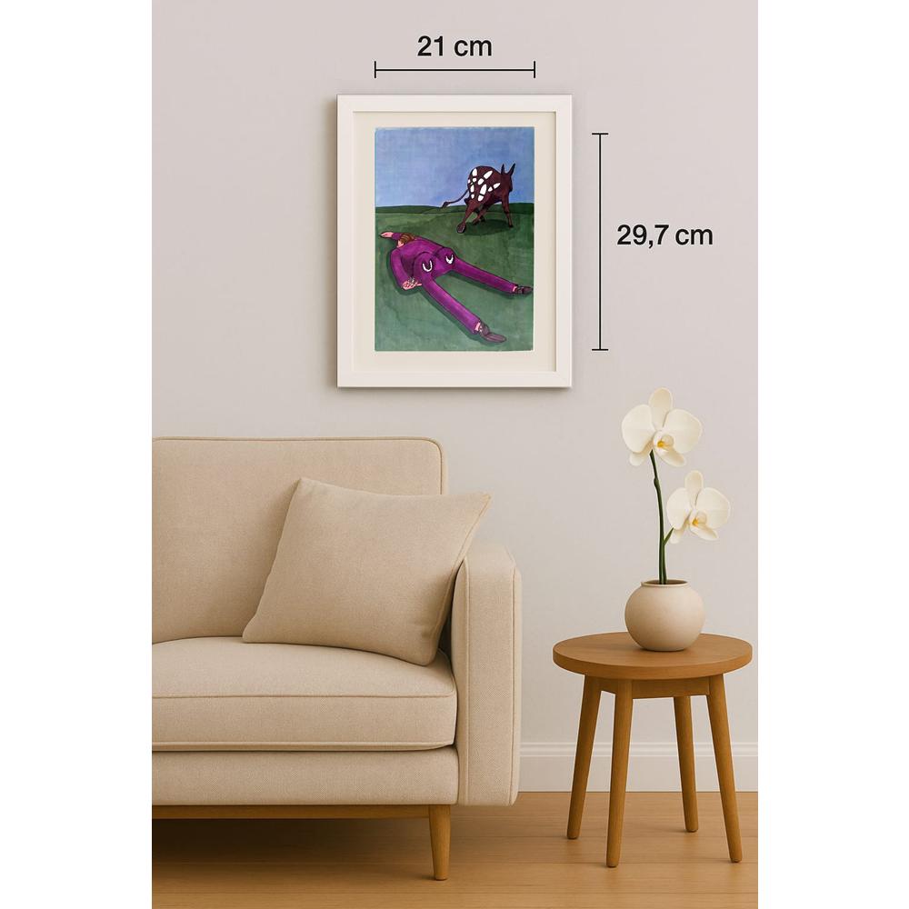Sahrap Yousefi 29x21cm Orijinal Karikatür BOD02514