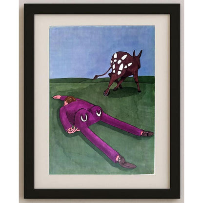 Sahrap Yousefi 29x21cm Orijinal Karikatür BOD02514